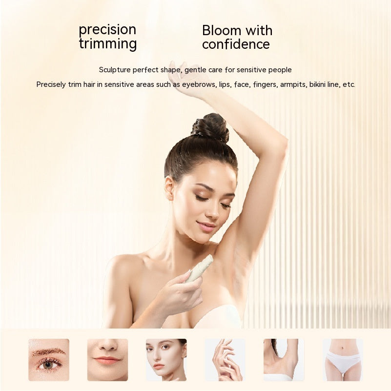 Women's Electric Shaver Scratch-proof Hair Removal Device