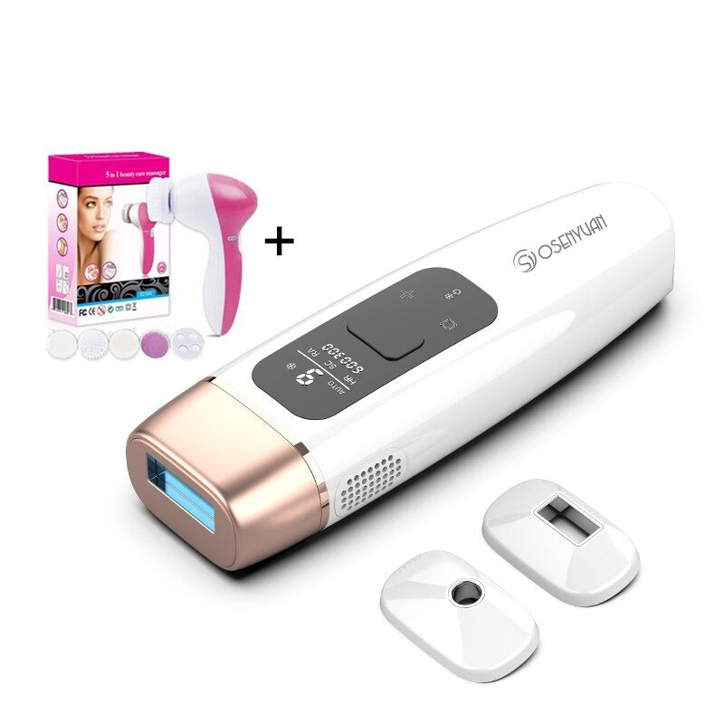 Laser HD Icecool IPL Epilator Laser Hair Removal Permanent For Face Body Leg Bikini