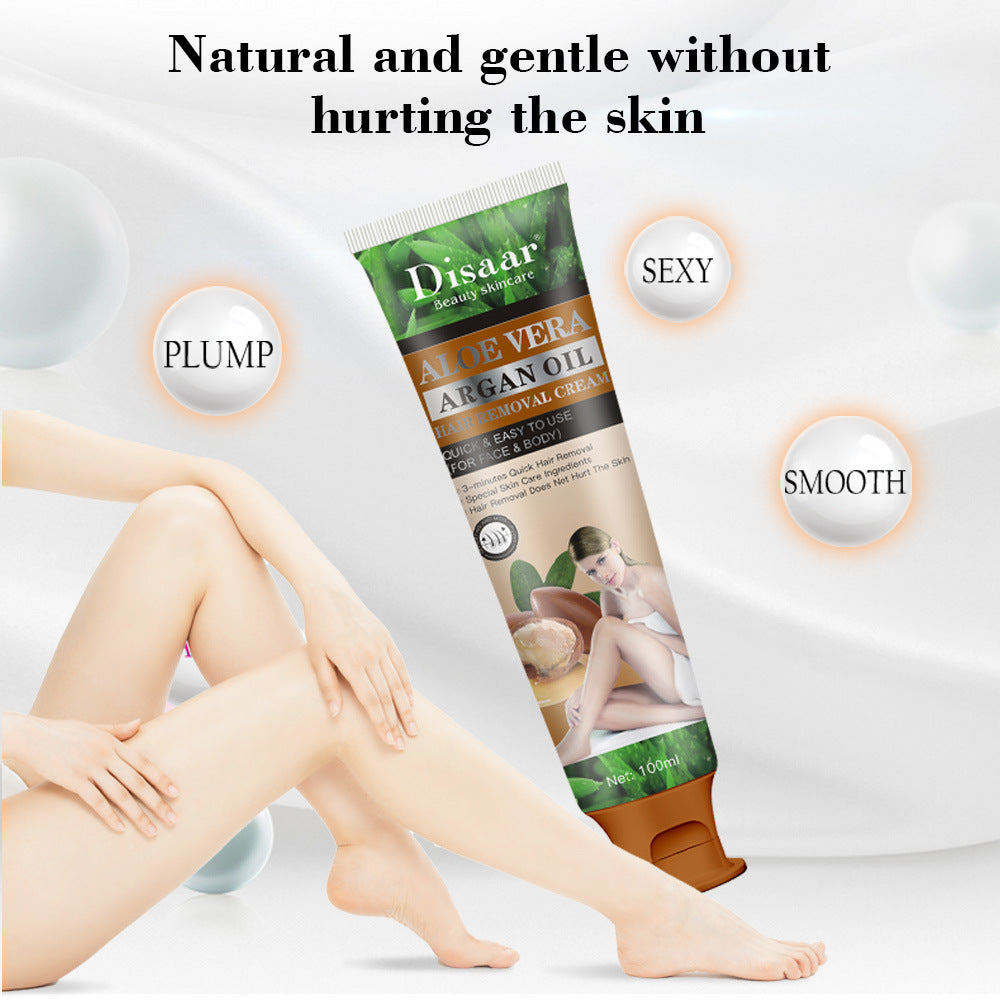 Aloe Vera Hair Removal Cream Underarm Thigh Arm Gentle