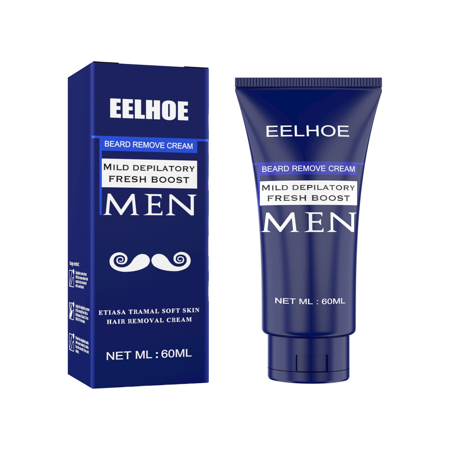 Men's Hair Removal Cream Body Chest Beard