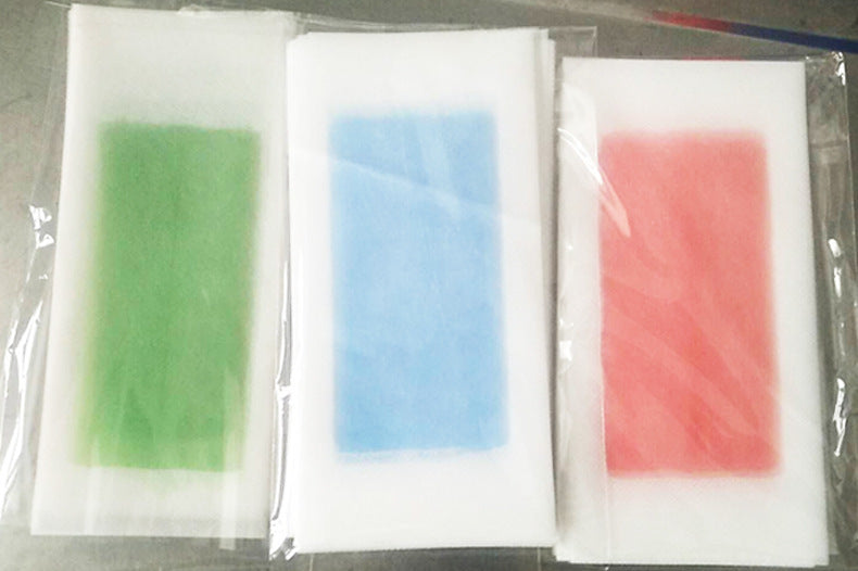 Wax paper for hair removal of arms and legs