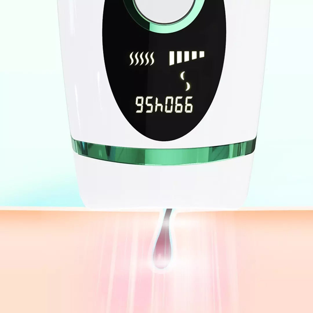 900,000 pulses of hair removal device painless