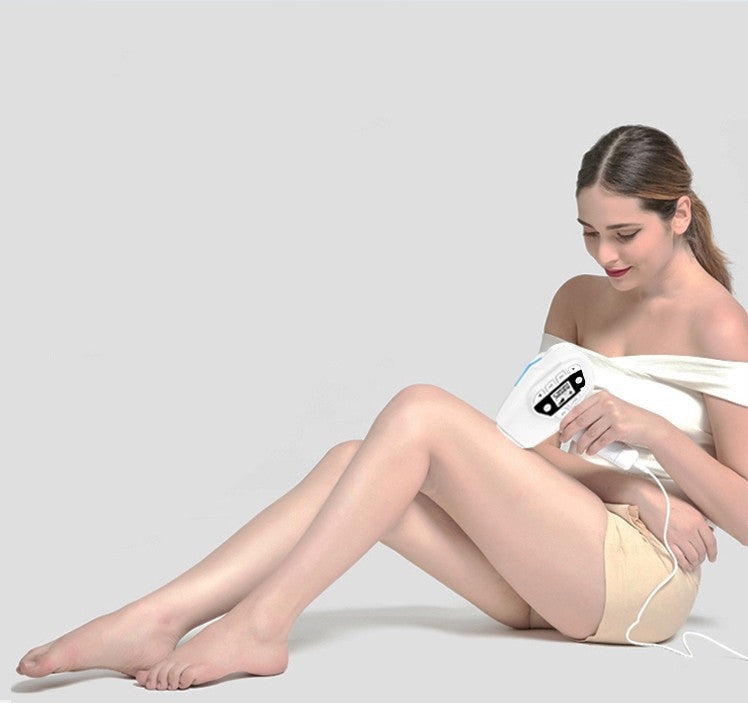 Freezing point laser hair removal device