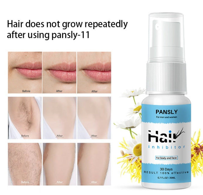 Permanent Hair Removal Inhibitor Spray Essence Painless