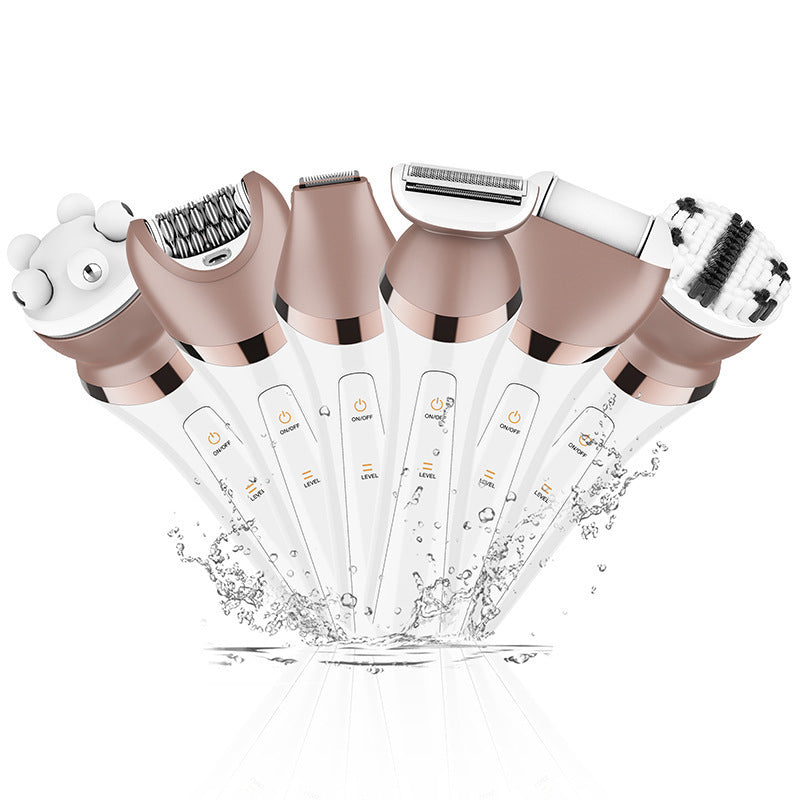 Multifunctional Shaver Women's 6-in-1 Electric Hair Removal Device