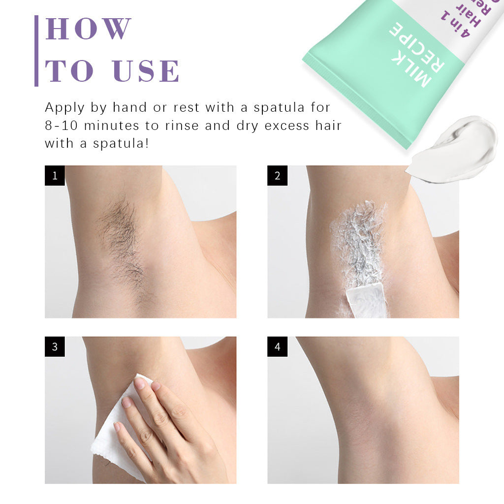 Moisturizing And Soothing Skin Hair Removal Cream