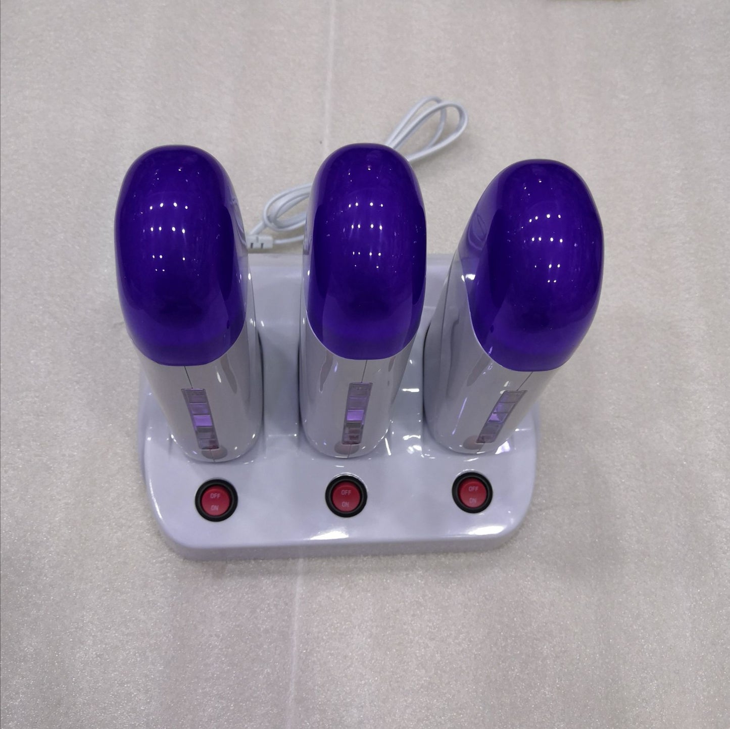 Portable hair removal wax machine