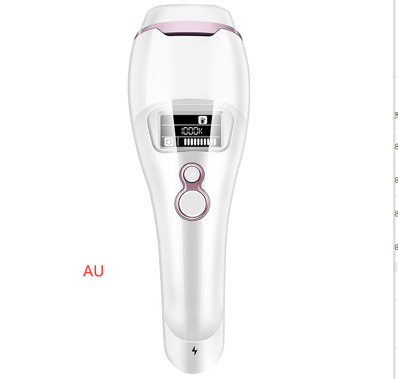 Laser freezing point hair removal device