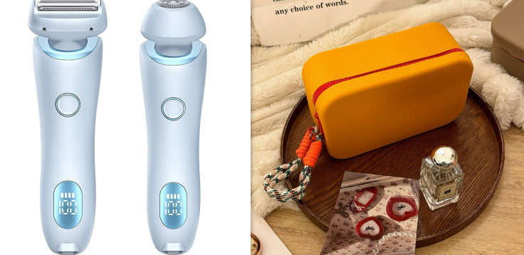 2 In 1 Hair Removal Epilator USB Rechargeable Trimmer