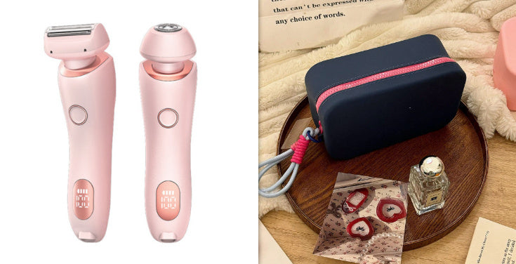 2 In 1 Hair Removal Epilator USB Rechargeable Trimmer