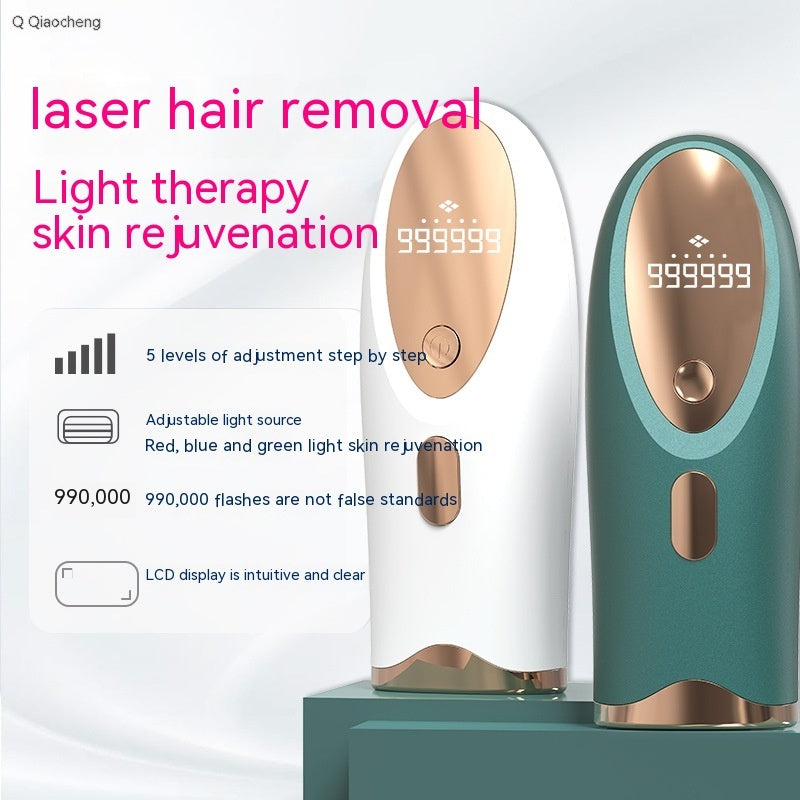 Red Blue Light Hair Removal Device Household Phototherapy IPL Device