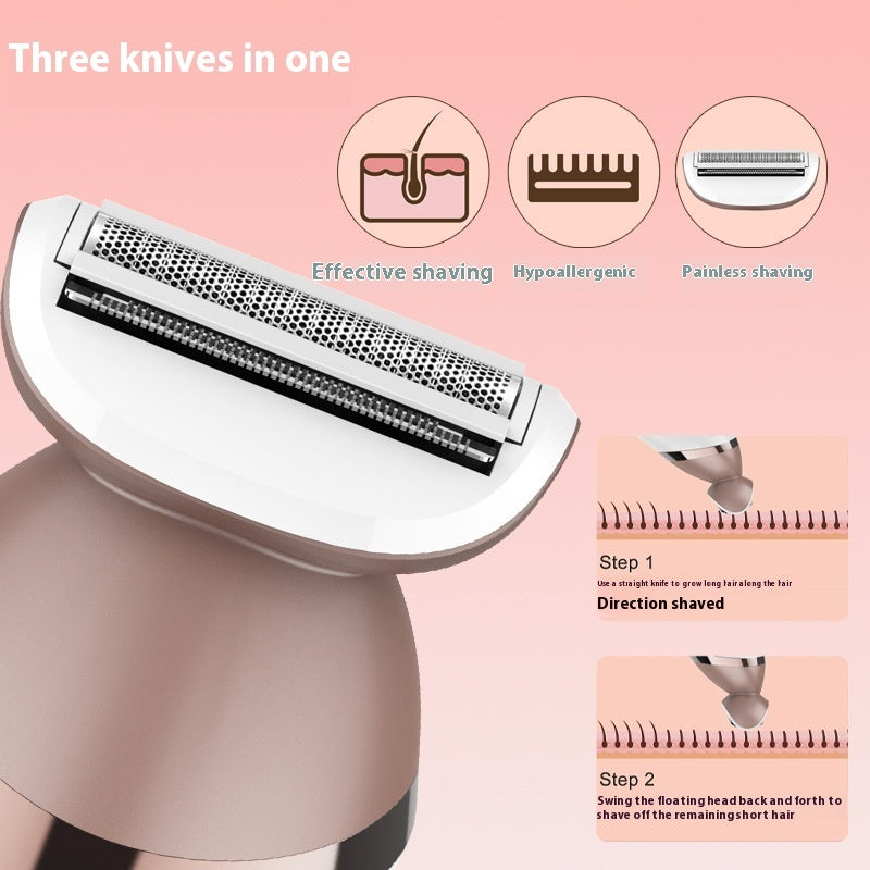 Multifunctional Shaver Women's 6-in-1 Electric Hair Removal Device