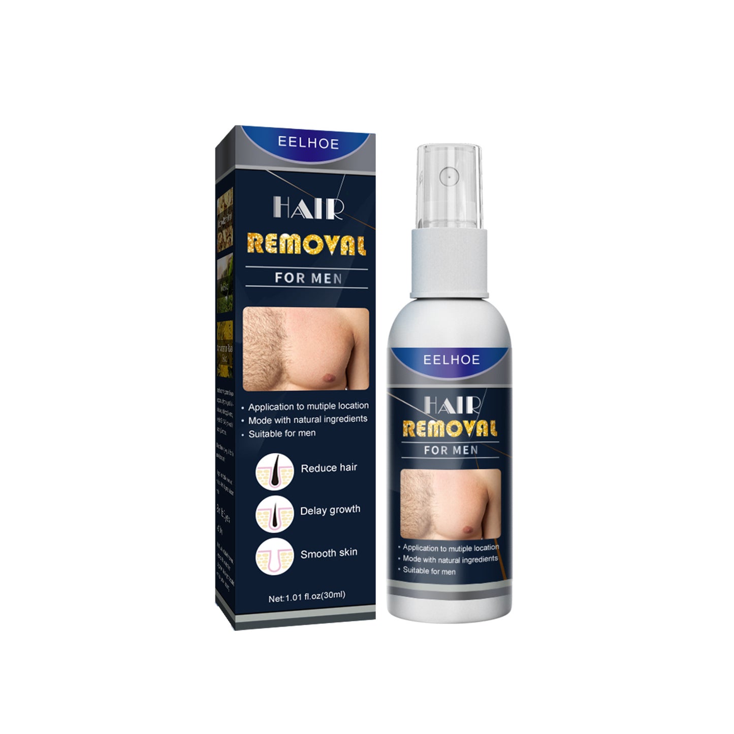 Hair Removal Spray For Men And Women With Hairy Legs