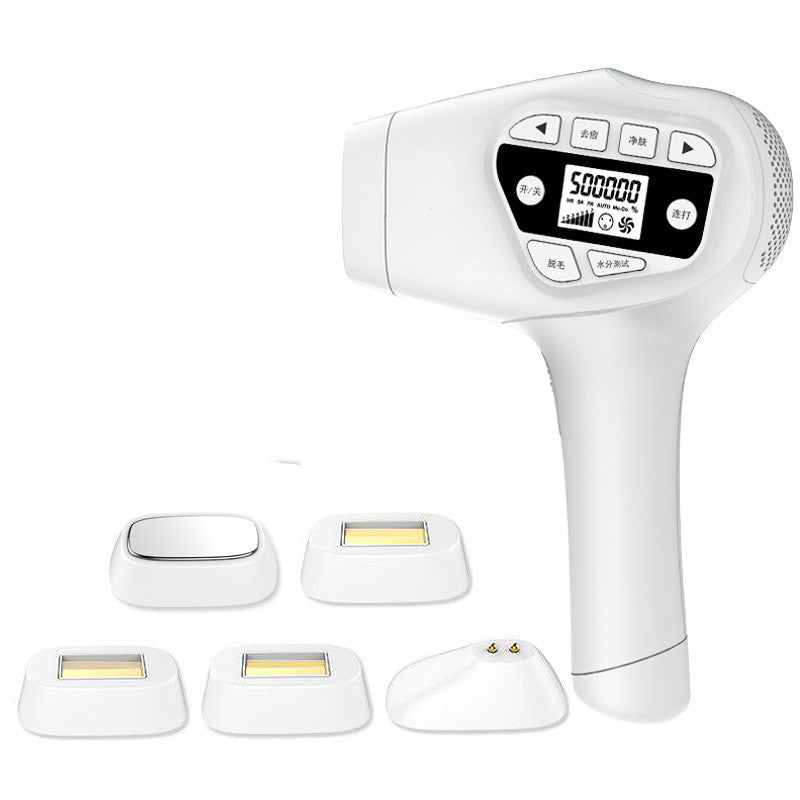 Freezing point laser hair removal device