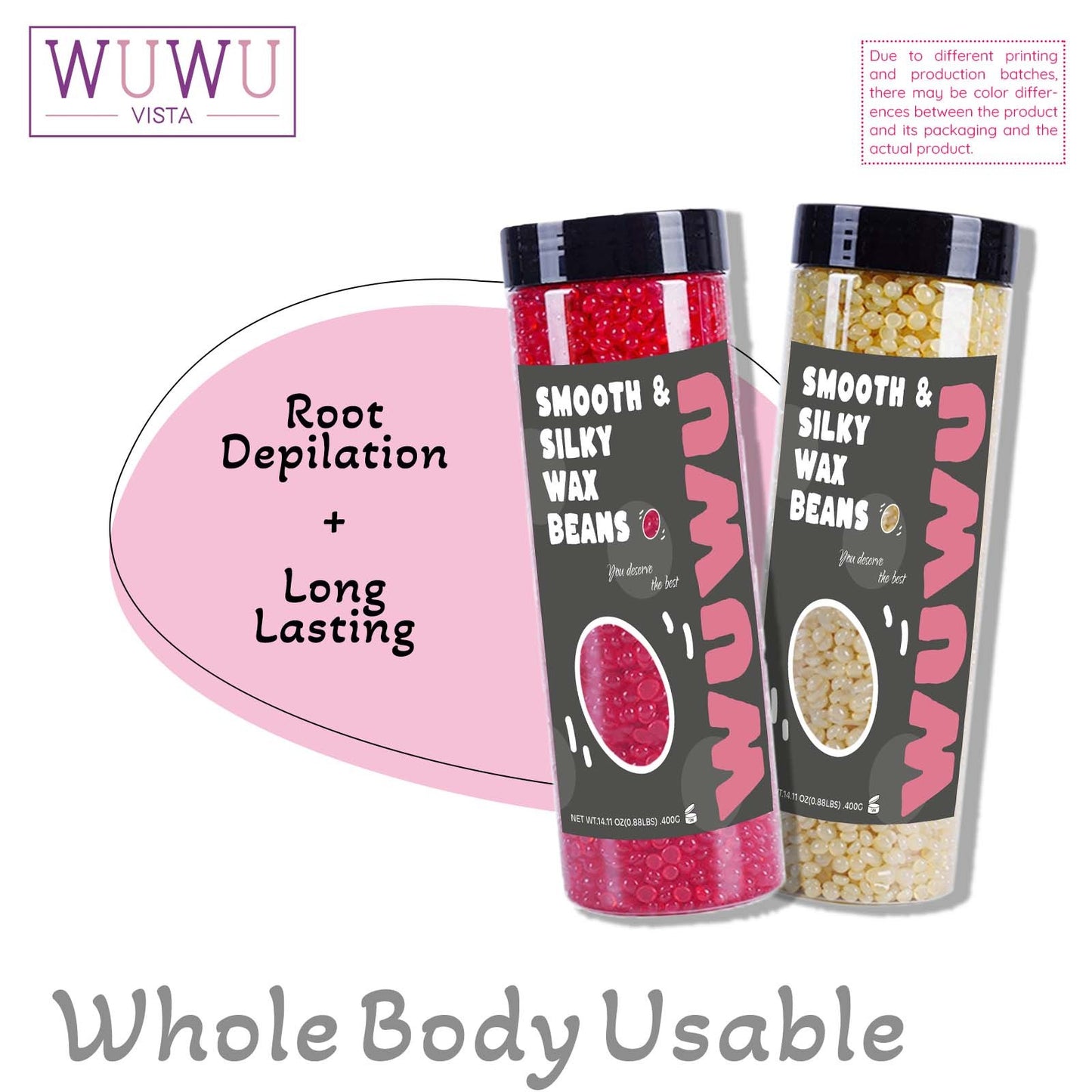 Hard Wax Beads 1600g Set  Hair Removal Solution