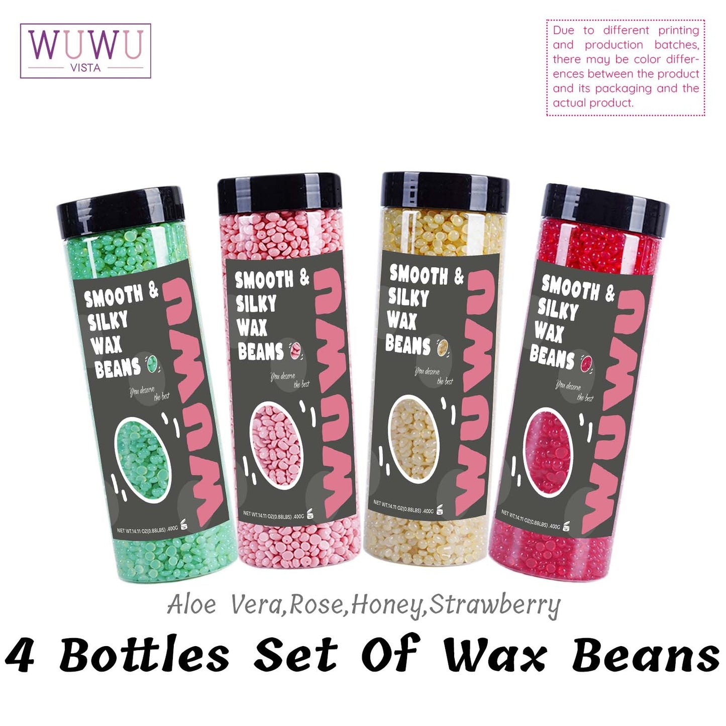 Hard Wax Beads 1600g Set  Hair Removal Solution