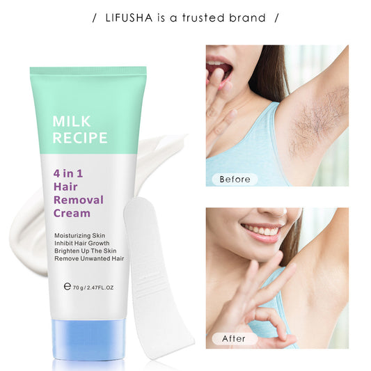 Moisturizing And Soothing Skin Hair Removal Cream