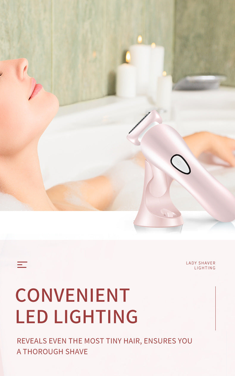 Full Body Hair Removal Trimmer Scraping