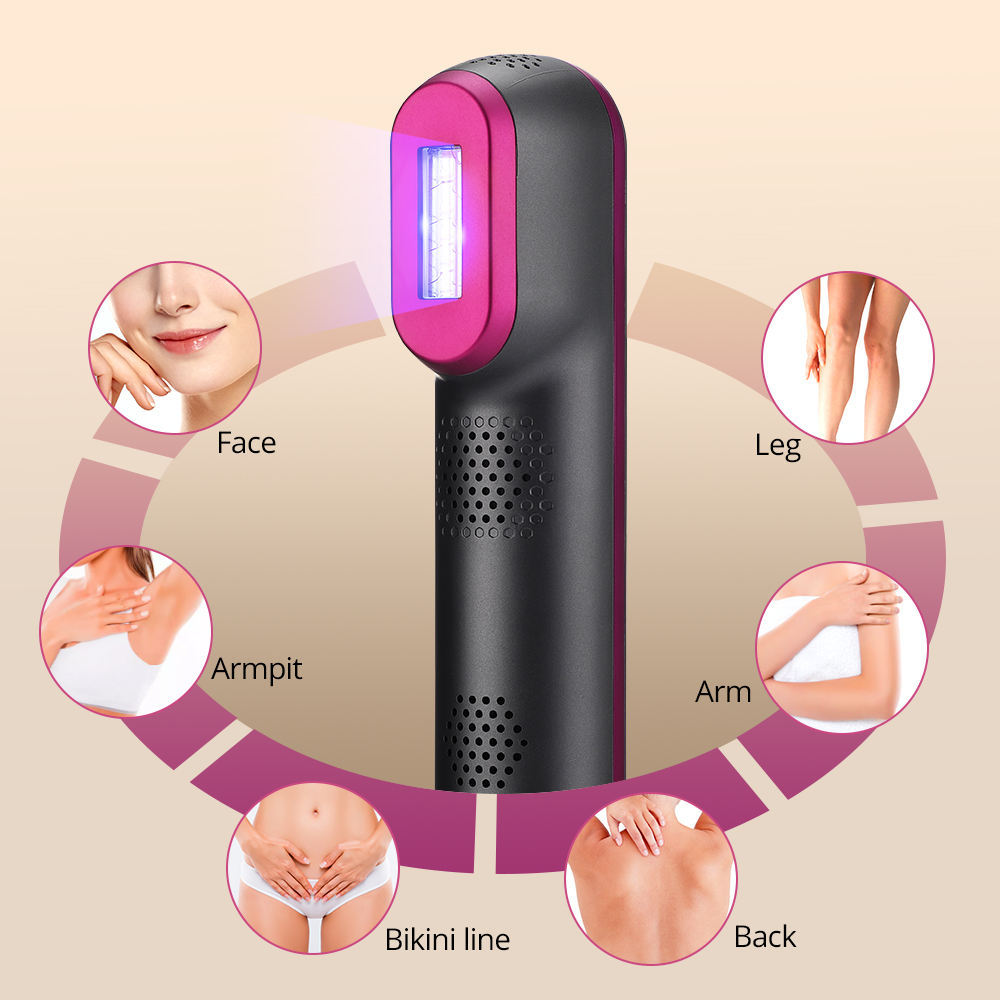 1PCS Laser Hair Removal For Women And Man 100,000 Flashes