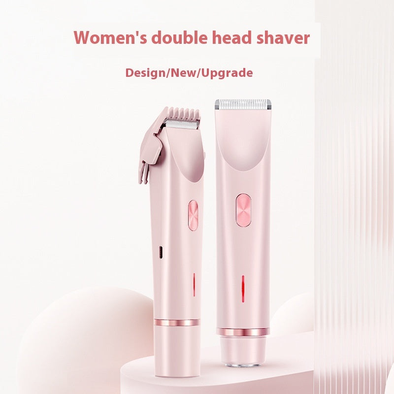 2 In 1 Hair Remover Women's Double Head Shaver