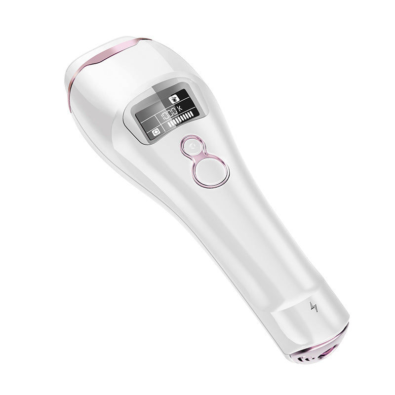 Laser freezing point hair removal device