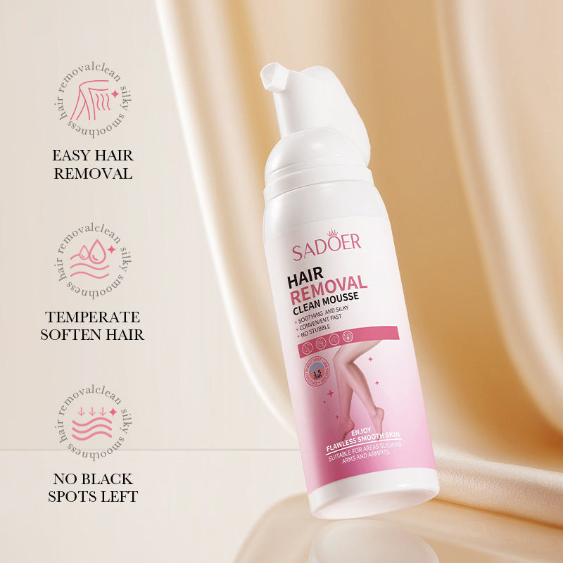 Hair Removal Mousse 100g Hair Removal No Stimulation Silky Skin