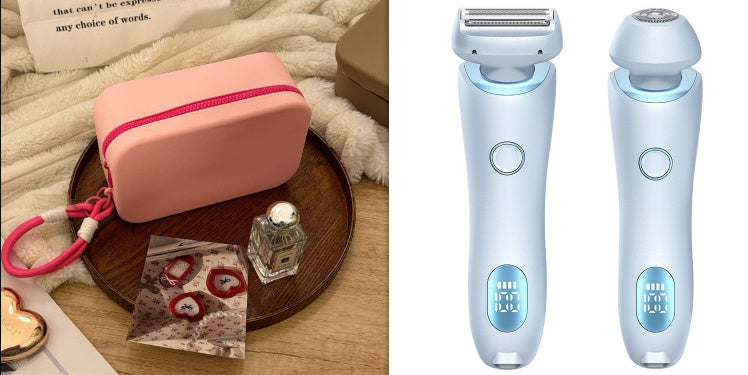 2 In 1 Hair Removal Epilator USB Rechargeable Trimmer