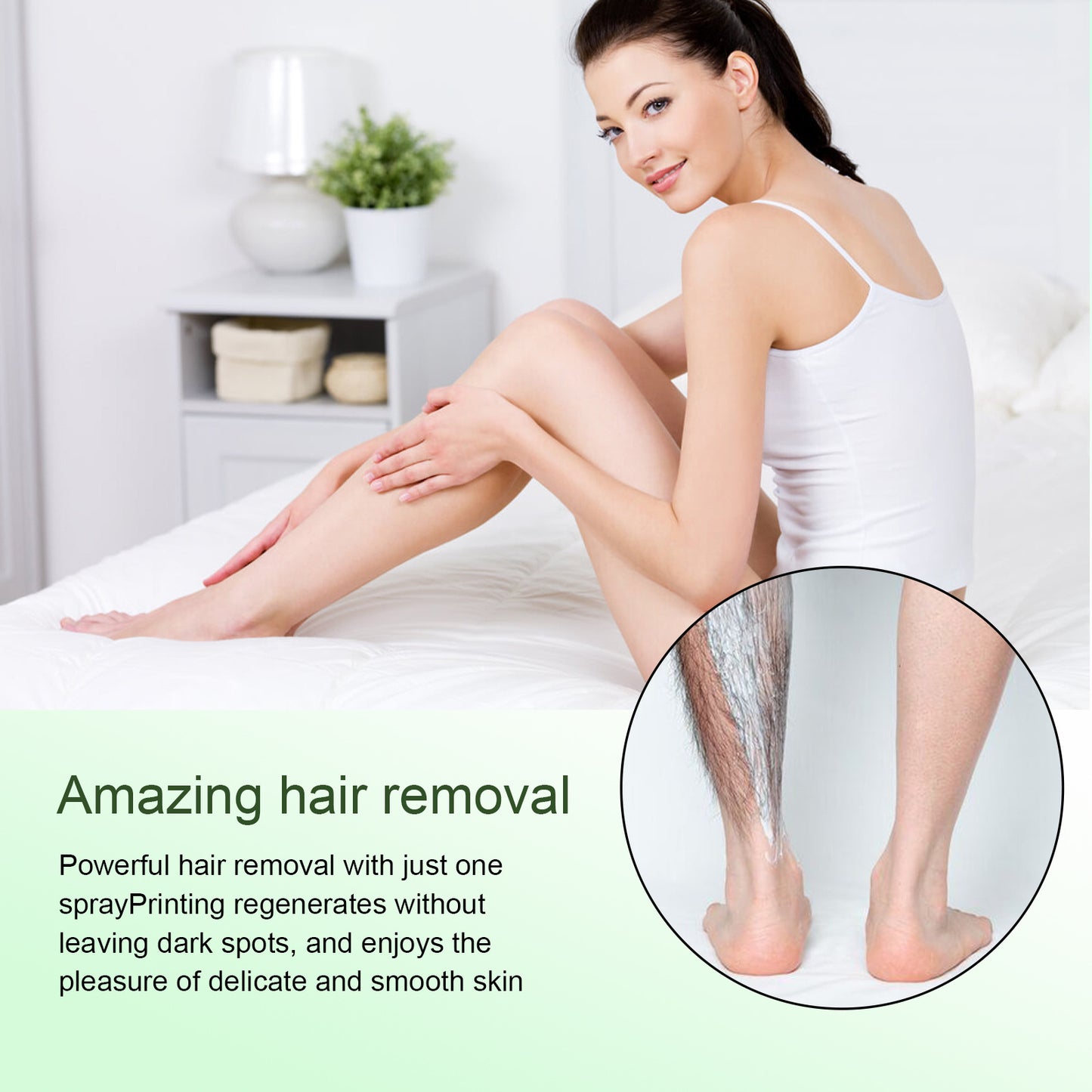 Hair Removal Spray Is Mild And Non Irritating