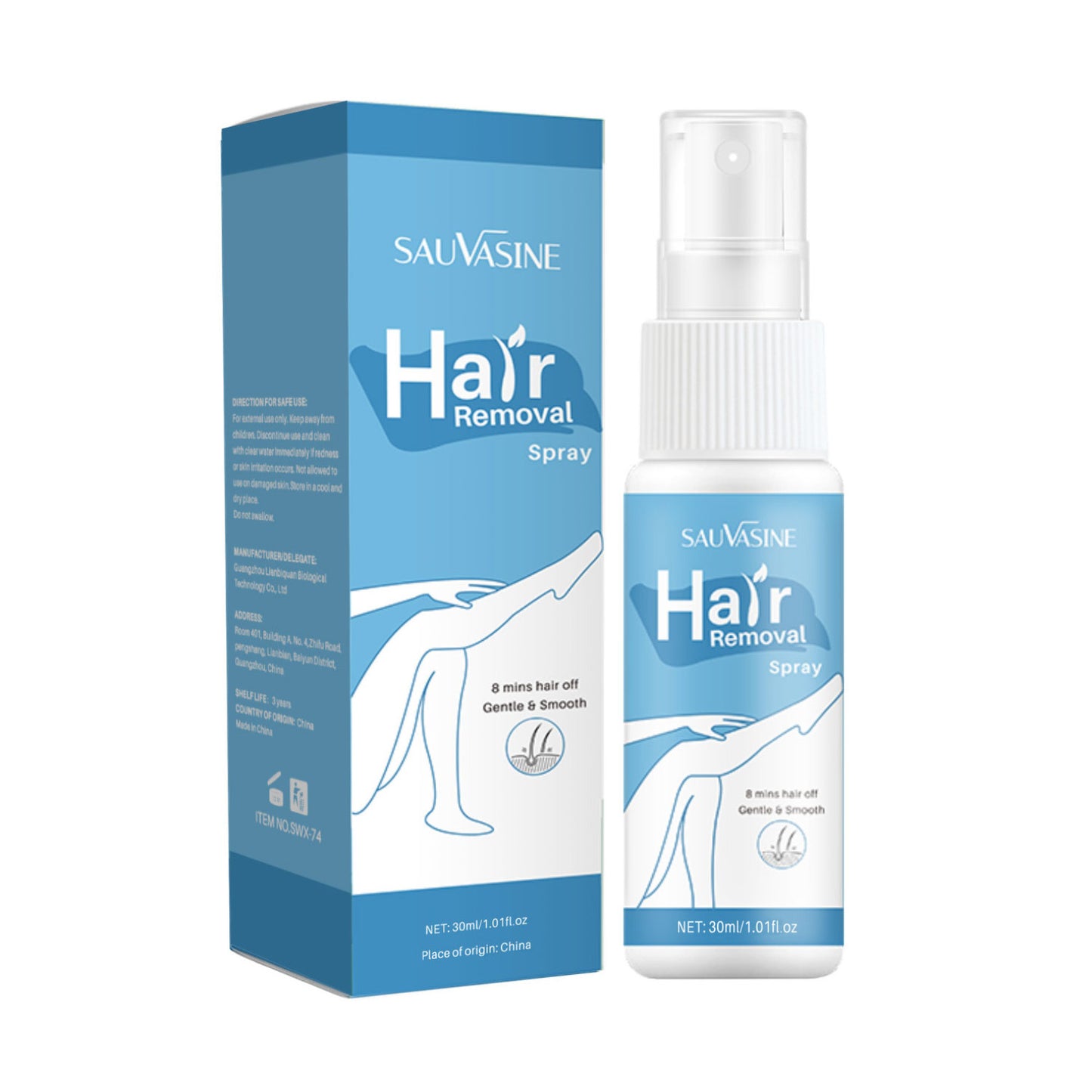 Mild And Non-irritating Hair Removal Arm Spray