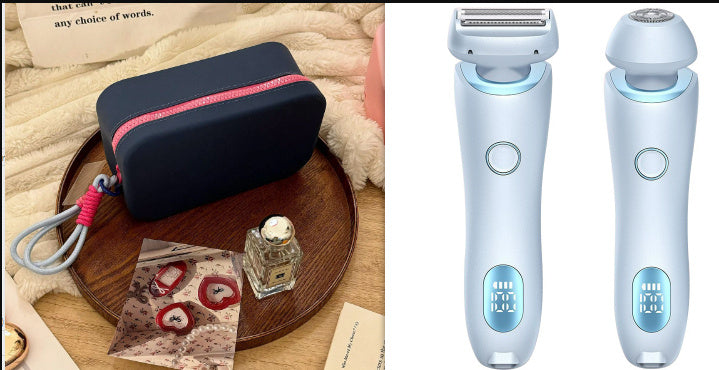 2 In 1 Hair Removal Epilator USB Rechargeable Trimmer