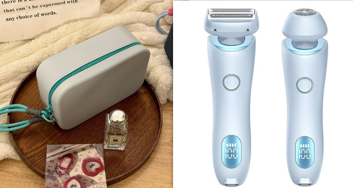 2 In 1 Hair Removal Epilator USB Rechargeable Trimmer