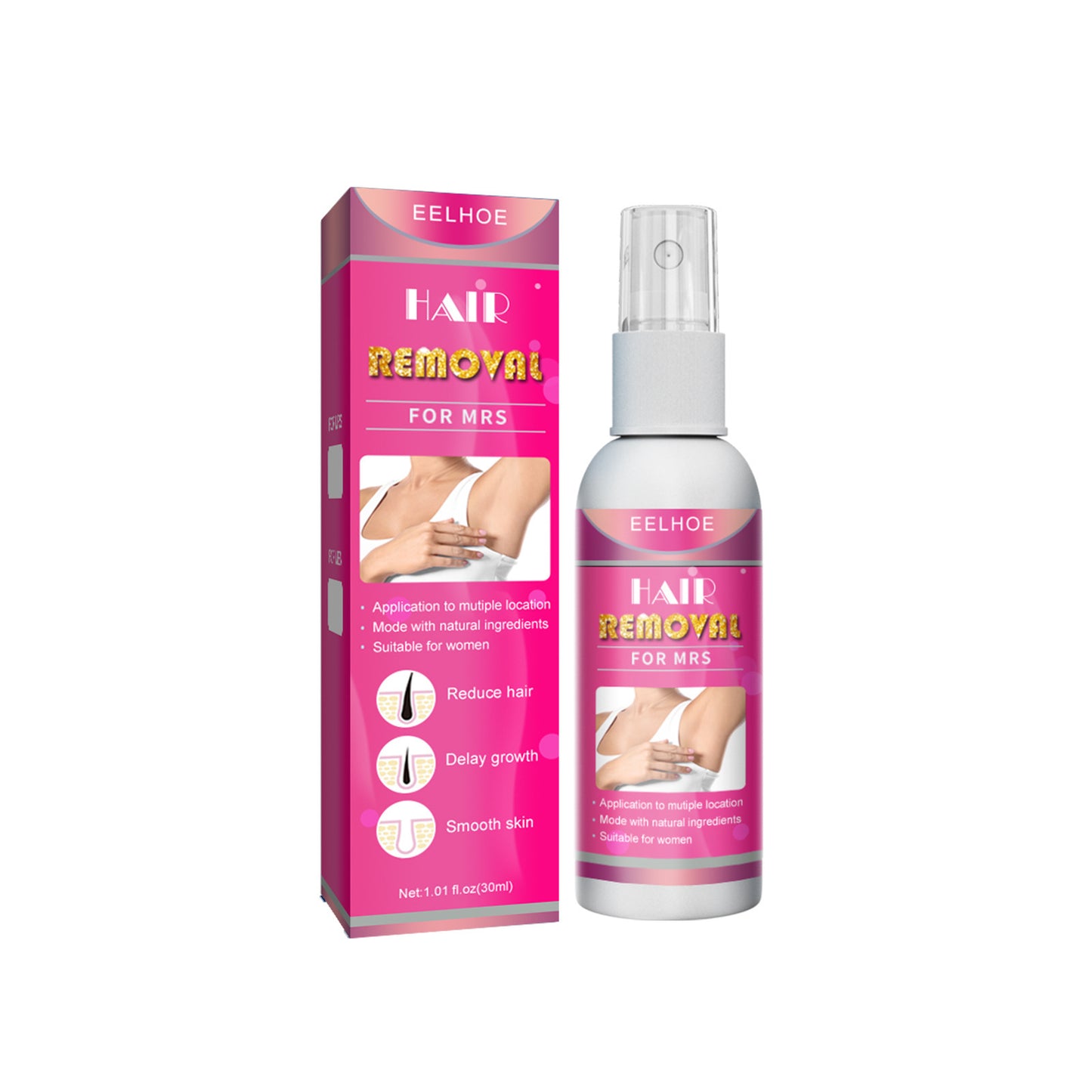 Hair Removal Spray For Men And Women With Hairy Legs