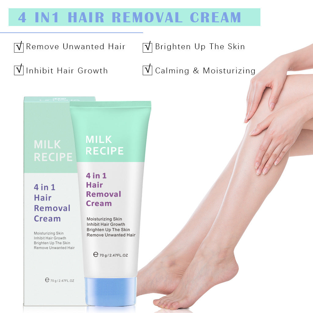 Moisturizing And Soothing Skin Hair Removal Cream