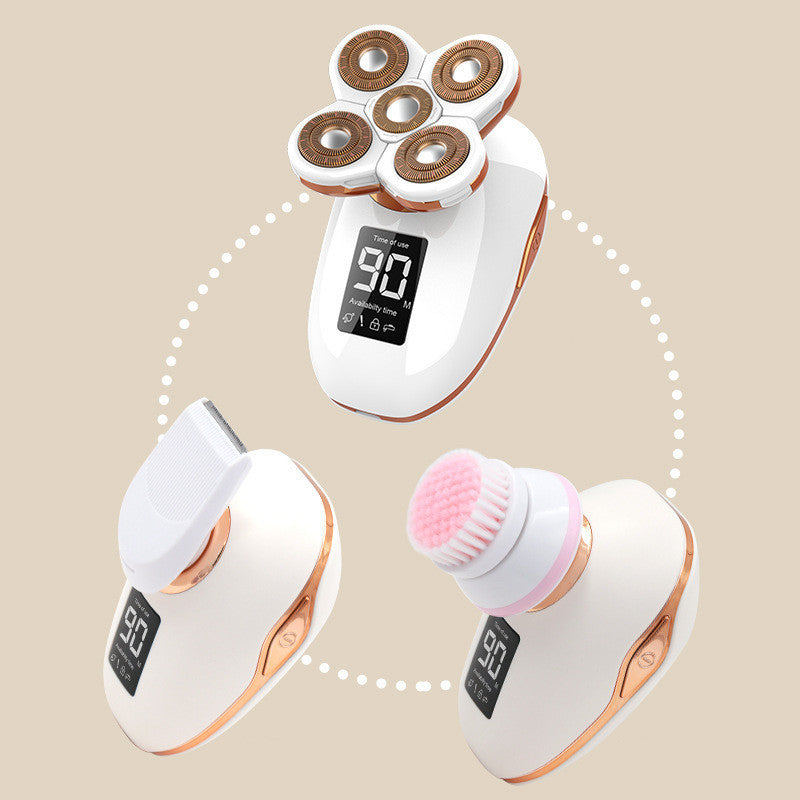 Electric Shaver Five Heads Floating Epilator Hair Removal Device