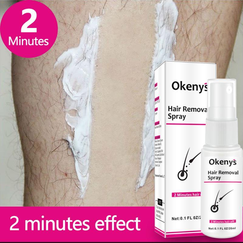 Minutes Effect Hair Removal Sprays Painless Depilatory Cre