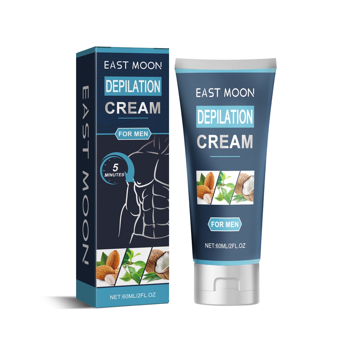 Men's Hair Removal Cream Dry And Gentle Moisturizing Skin