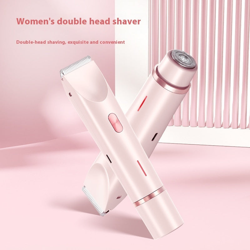 2 In 1 Hair Remover Women's Double Head Shaver