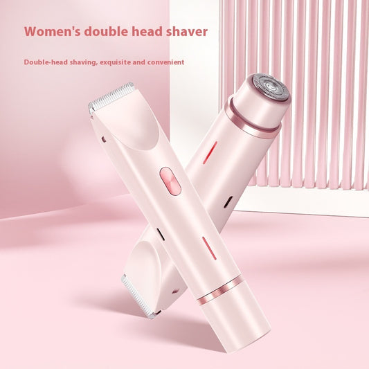 2 In 1 Hair Remover Women's Double Head Shaver