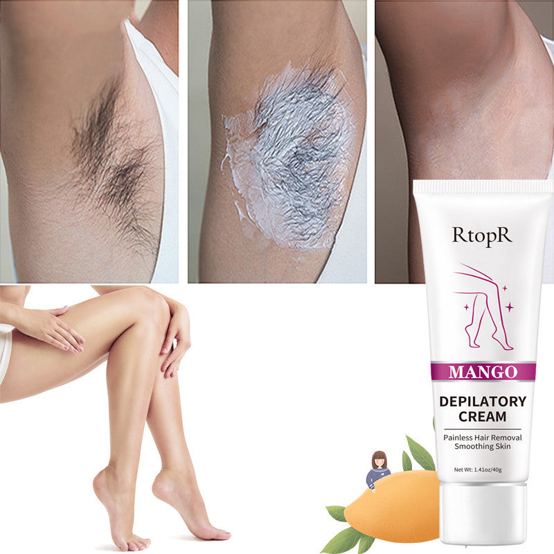 Mango Men's And Women's Hair Removal Cream Whitening Legs And Armpits