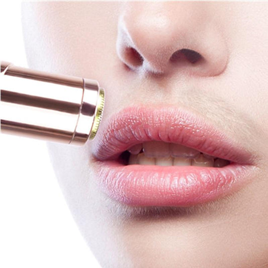 Mini Body Facial Electric Hair Remover Lipstick Shape Painless Safety - Laser HD