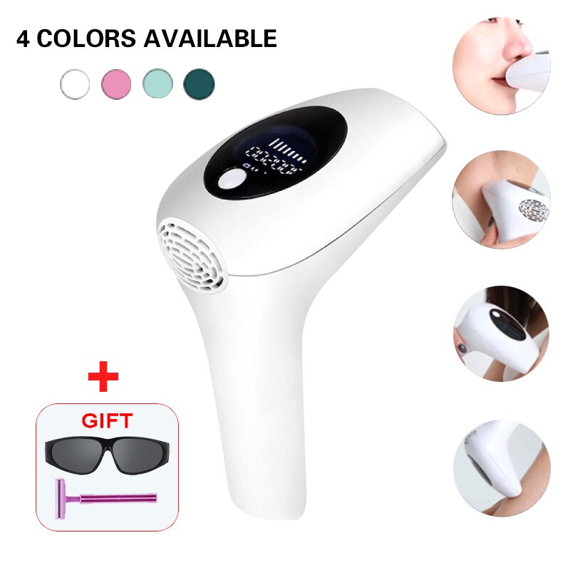 Laser HD Newest Epilator 900000 flashes Photoepilator LCD IPL laser hair removal Device