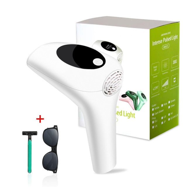 Laser HD Laser Epilator Permanent IPL Photoepilator Laser Hair Removal New 900000 Flashes