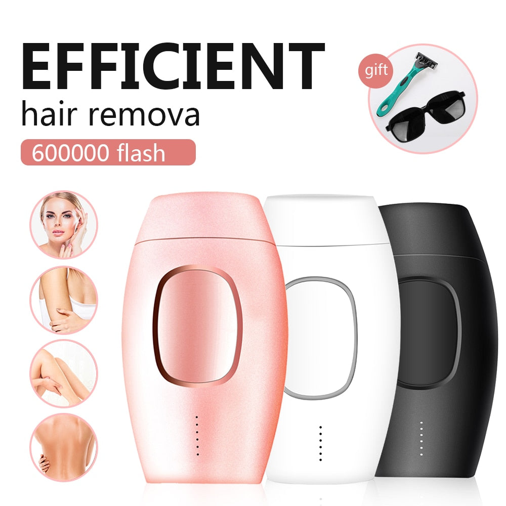 Shipping from USA IPL epilator laser professional permanent hair removal 600000 Flash machine