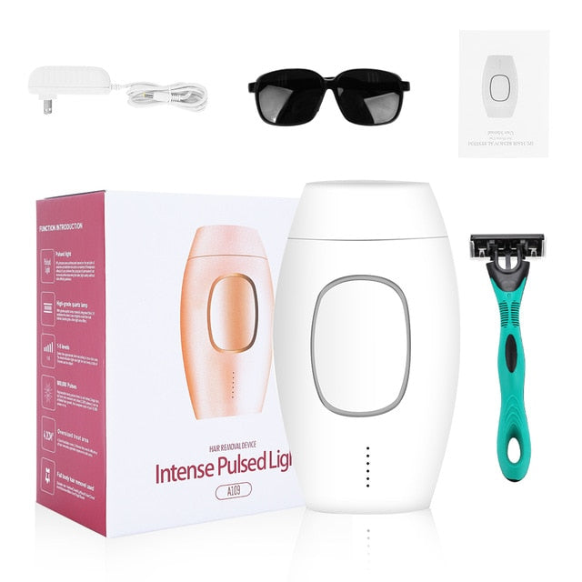 Laser HD IPL epilator laser professional permanent hair removal 600000 Flash machine