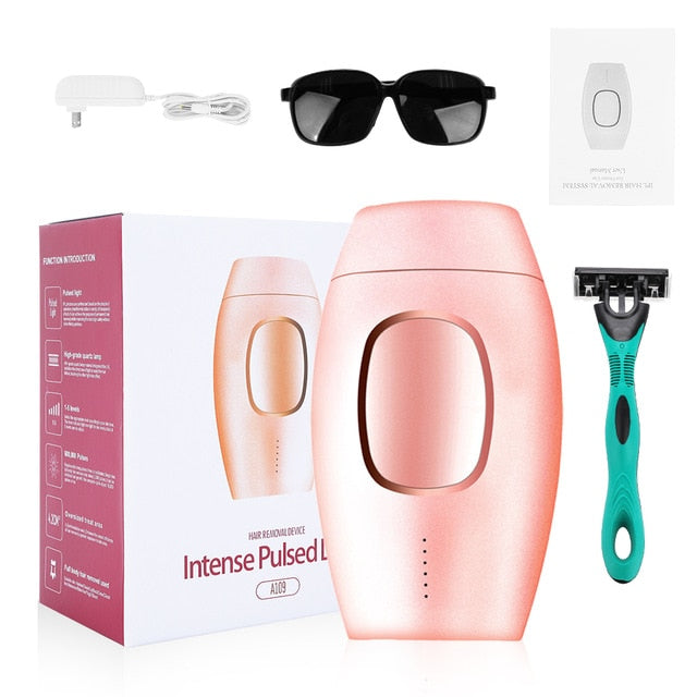 Laser HD IPL epilator laser professional permanent hair removal 600000 Flash machine