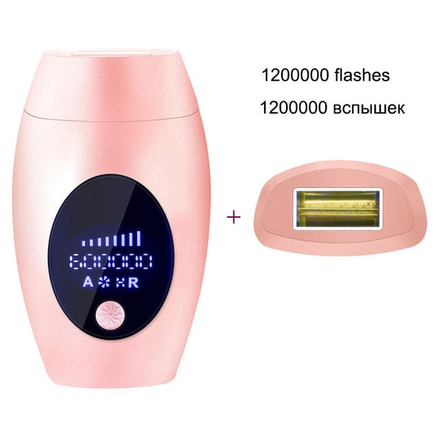 Laser HD Professional permanent IPL Laser Depilator LCD home use 600000 flash